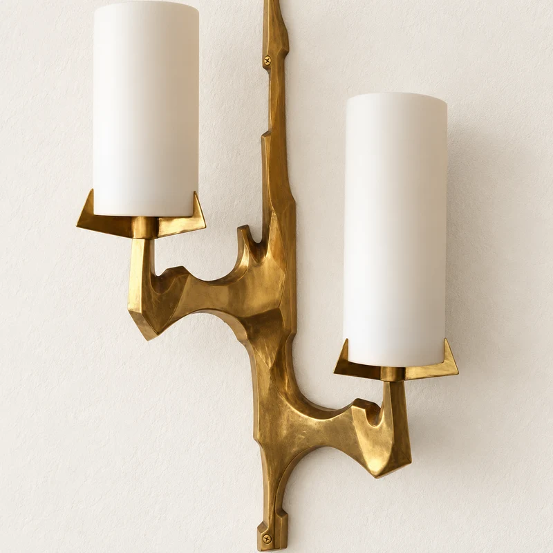 Brass & Glass Wall Sconce | CLHGT0555