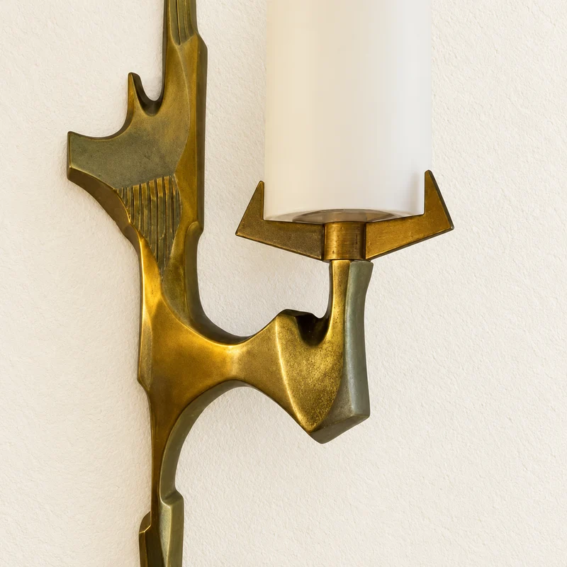 Brass & Glass Wall Sconce | CLHGT0555