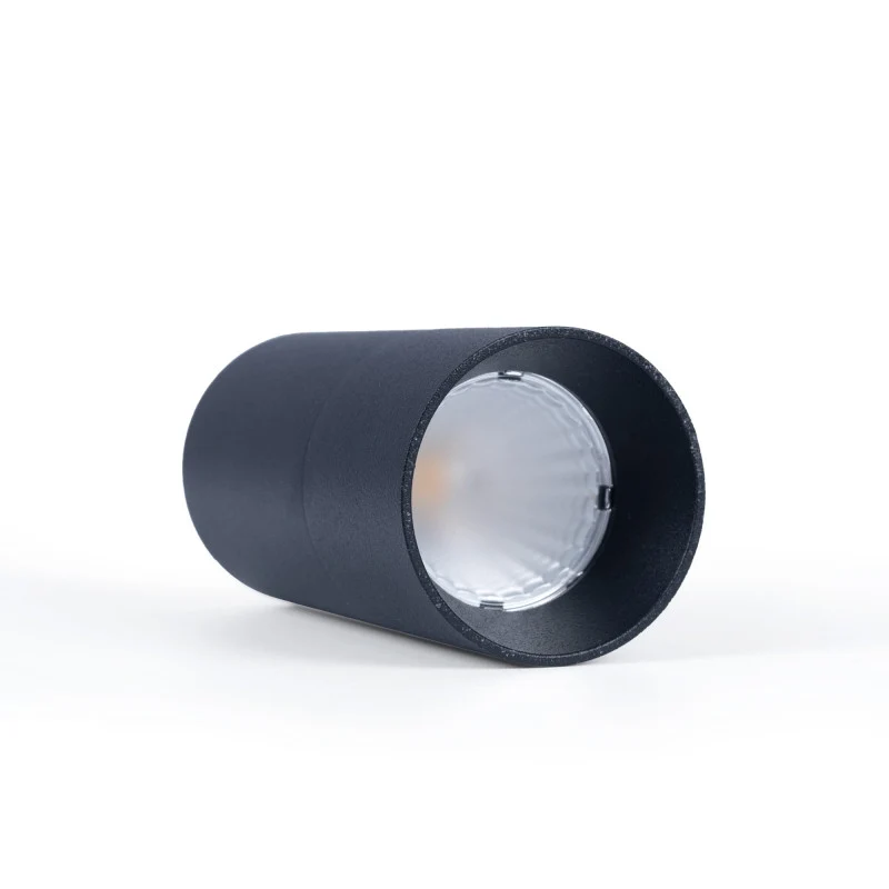 Trano 48V LED Pendelleuchte 5W dimmbar – Magnet Schienensystem, DALI‑2, CCT 2700–6000K, CRI>90, 36° Spot, Aluminium Schwarz