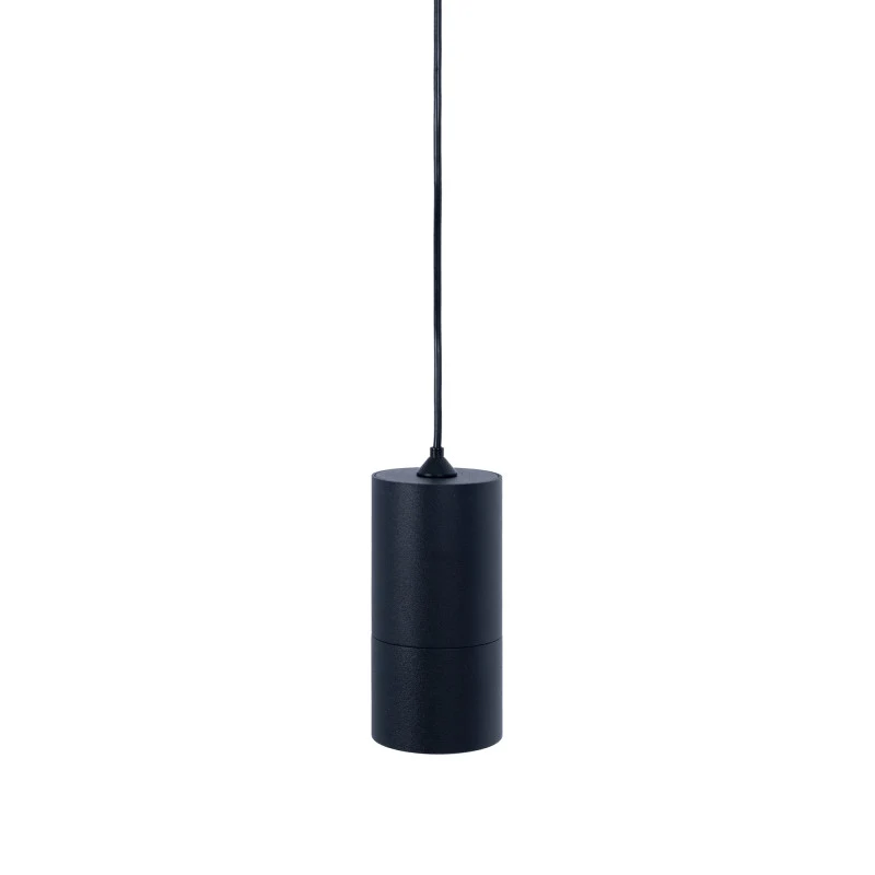 Trano 48V LED Pendelleuchte 5W dimmbar – Magnet Schienensystem, DALI‑2, CCT 2700–6000K, CRI>90, 36° Spot, Aluminium Schwarz