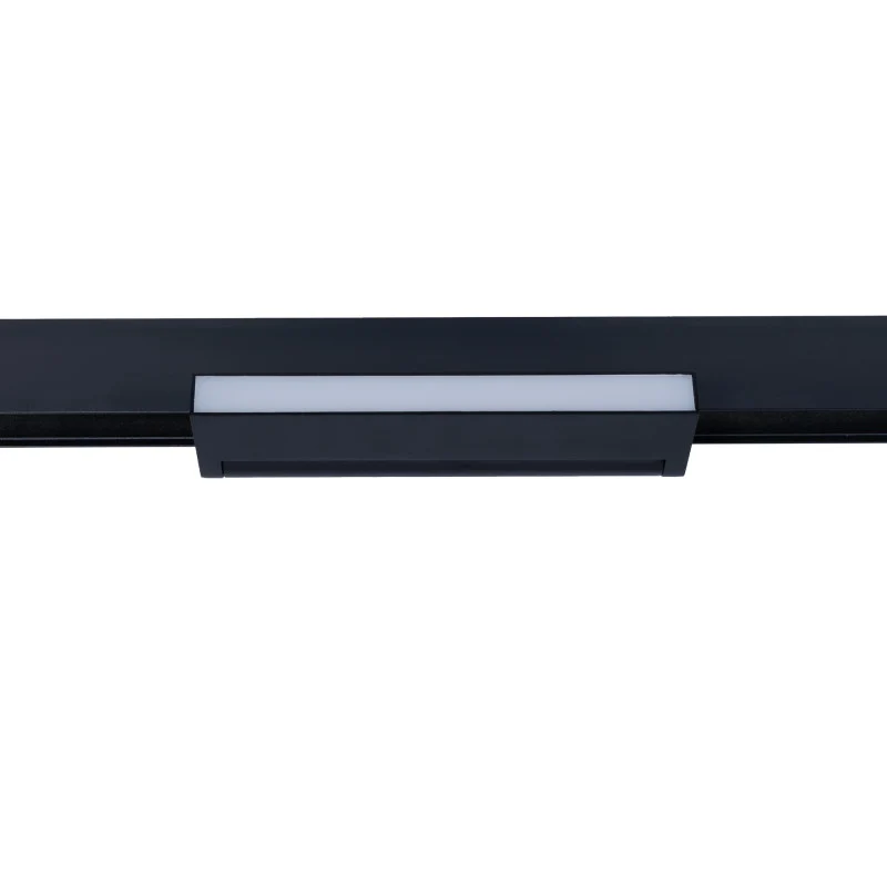 Trano 48V Magnet Schienensystem CCT Leuchte 12W/18W DALI‑2 dimmbar – schwenkbarer LED Stromschienenstrahler 2700‑6000K, CRI 95, 120°