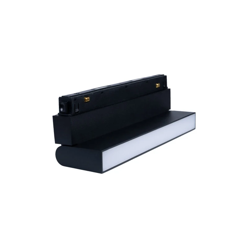 Trano 48V Magnet Schienensystem CCT Leuchte 12W/18W DALI‑2 dimmbar – schwenkbarer LED Stromschienenstrahler 2700‑6000K, CRI 95, 120°