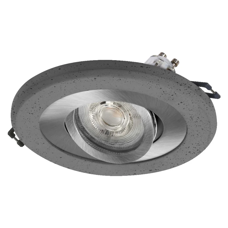 OSRAM Concrete Spot GU10 Einbaustrahler 4.5W Dark Satin-Nickel ⌀68 mm