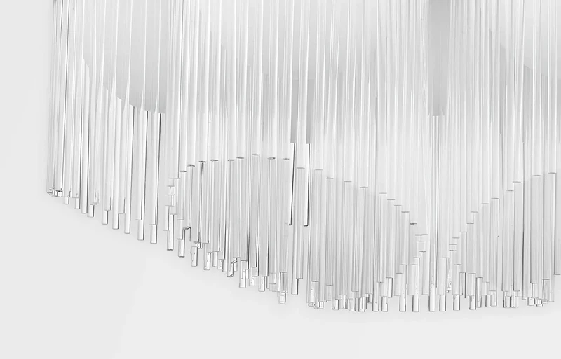 Cascading Crystal Flush Mount | CLPOP013