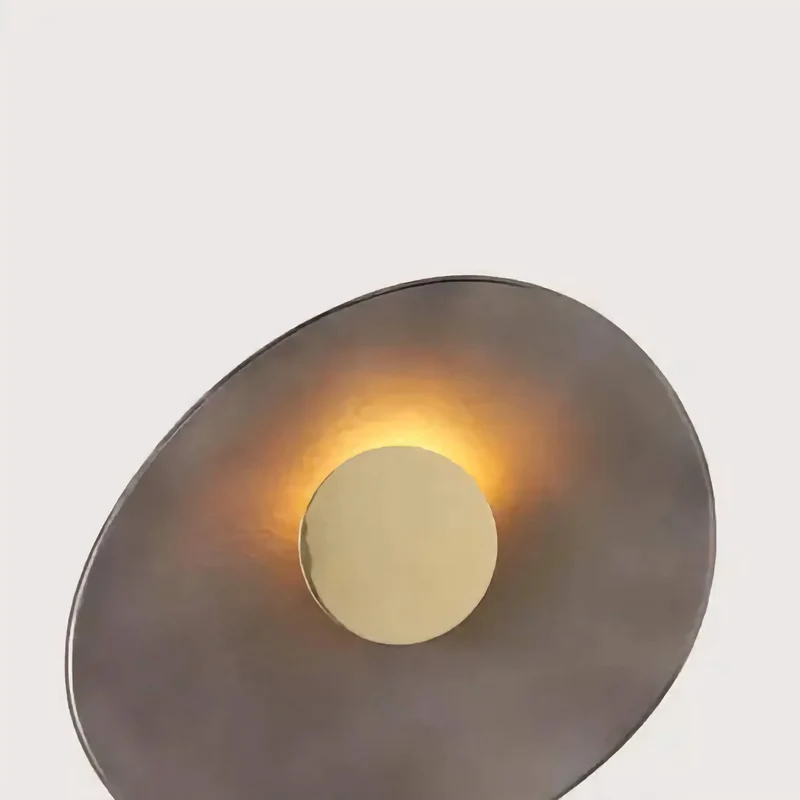 Island Bronze Disc Floor Lamp | CLBZX02