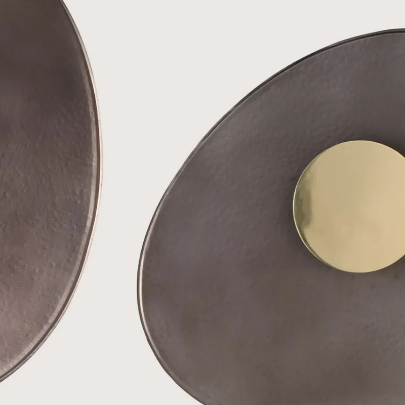 Island Bronze Disc Floor Lamp | CLBZX02