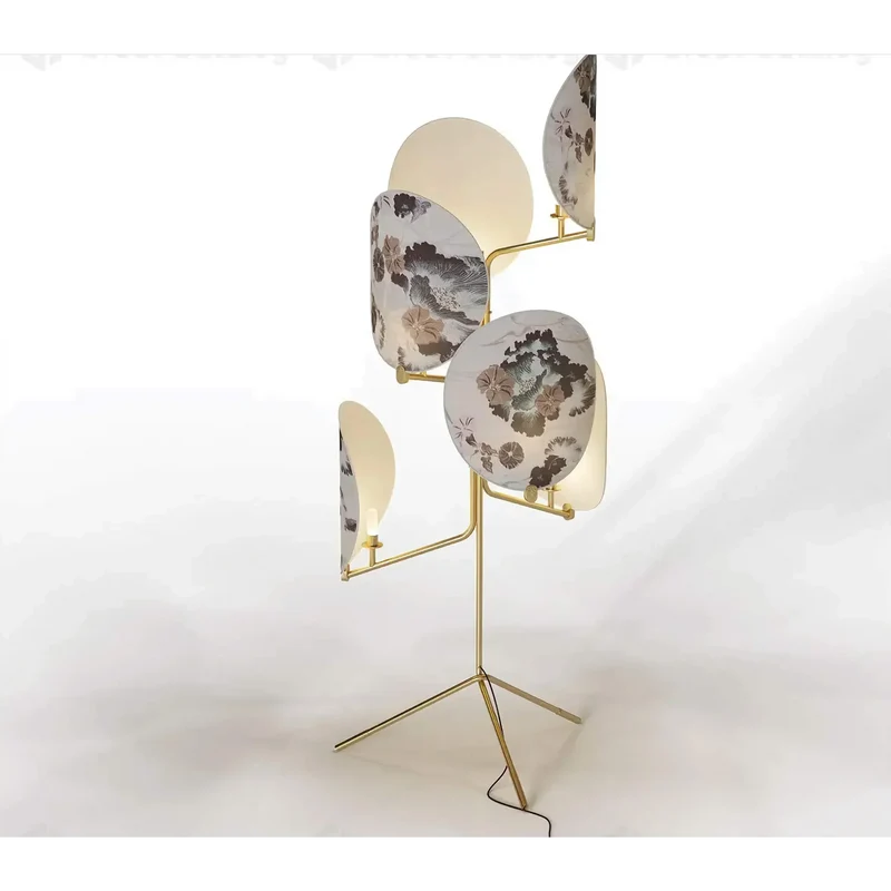 Twig Botanical Glass Floor Lamp | CLZZ025SD