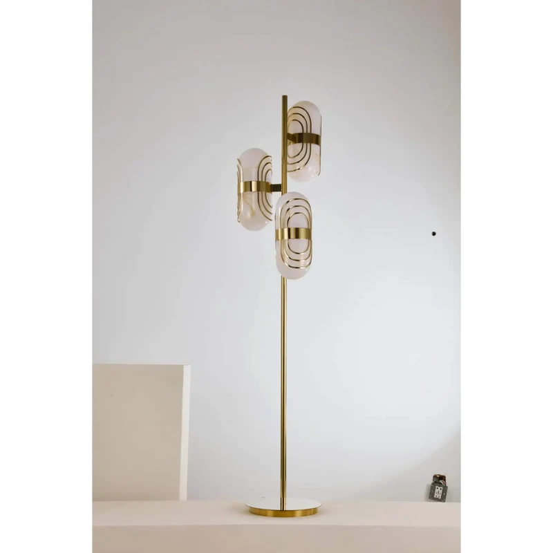 Tris 3-Light Floor Lamp | CLSW025D