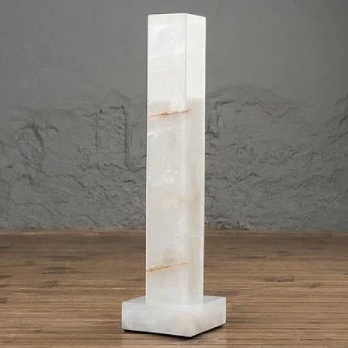 Alabaster Column Floor Lamp | CLKY085