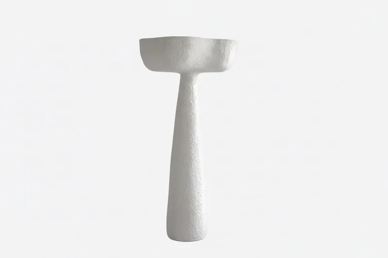 Tall Plaster Floor Lamp | Cassia | CLBBGT027
