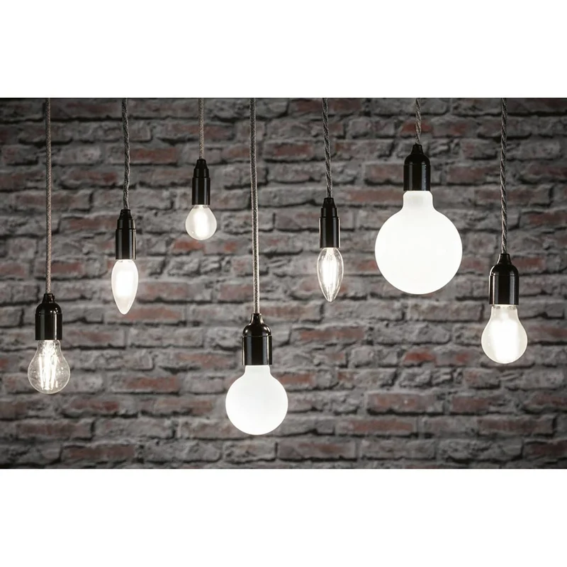 E14 4,8W LED Kerze 2er Bündel 4000K Filament Matt