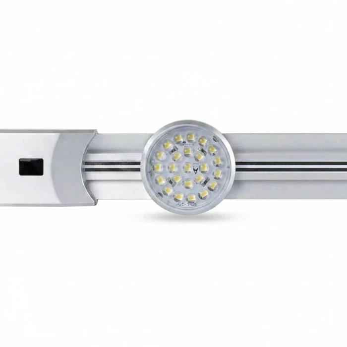 LED Lichtleiste 90cm Lightracer mit Sensor & verschiebbaren Spots kaltweiß
