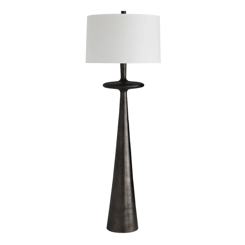 Dormon Corner Floor Lamp | Wood & Iron | CLND043