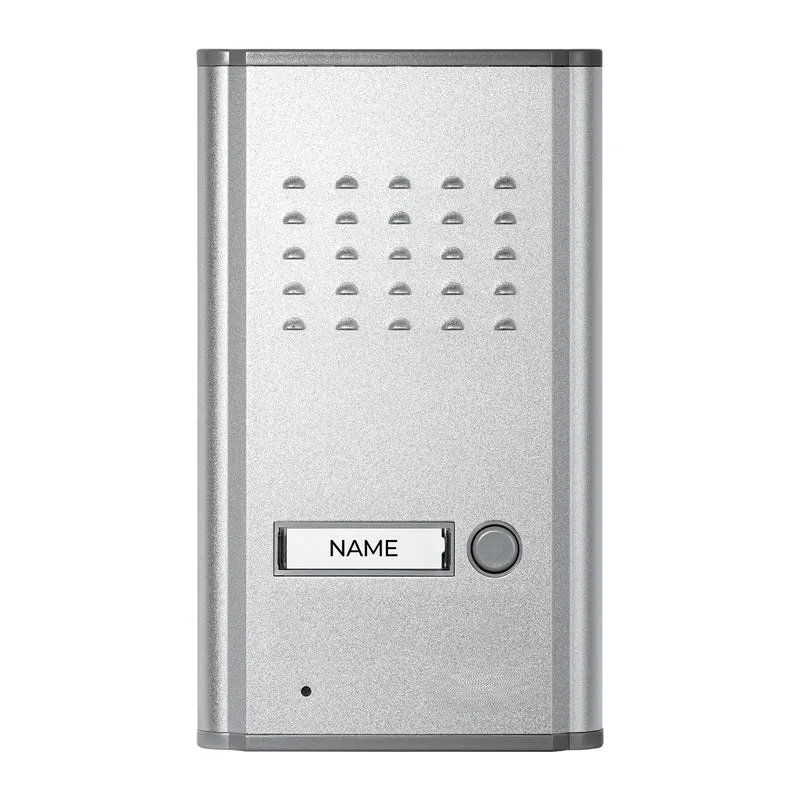 Trano Türsprechanlage 1-Familienhaus Unterputz | 230V AC | 4-Draht | IP44 | Unifon mit Hörer | Direktanschluss E-Öffner