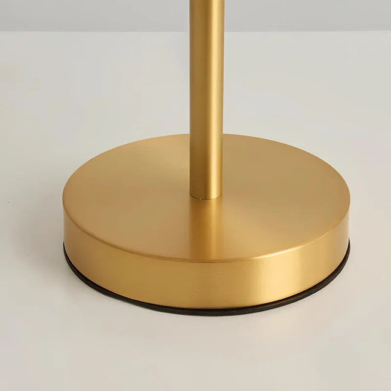 Mushroom Table Lamp | Gold & Frosted Glass | CLMSH025G