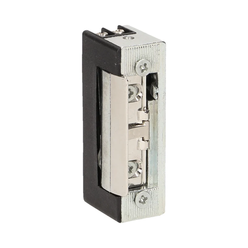 Trano Elektrischer Türöffner 10-24V AC/DC symmetrisch | Links/Rechts einstellbar | Zamak Legierung | 280mA 12V DC | mechanische Entriegelung