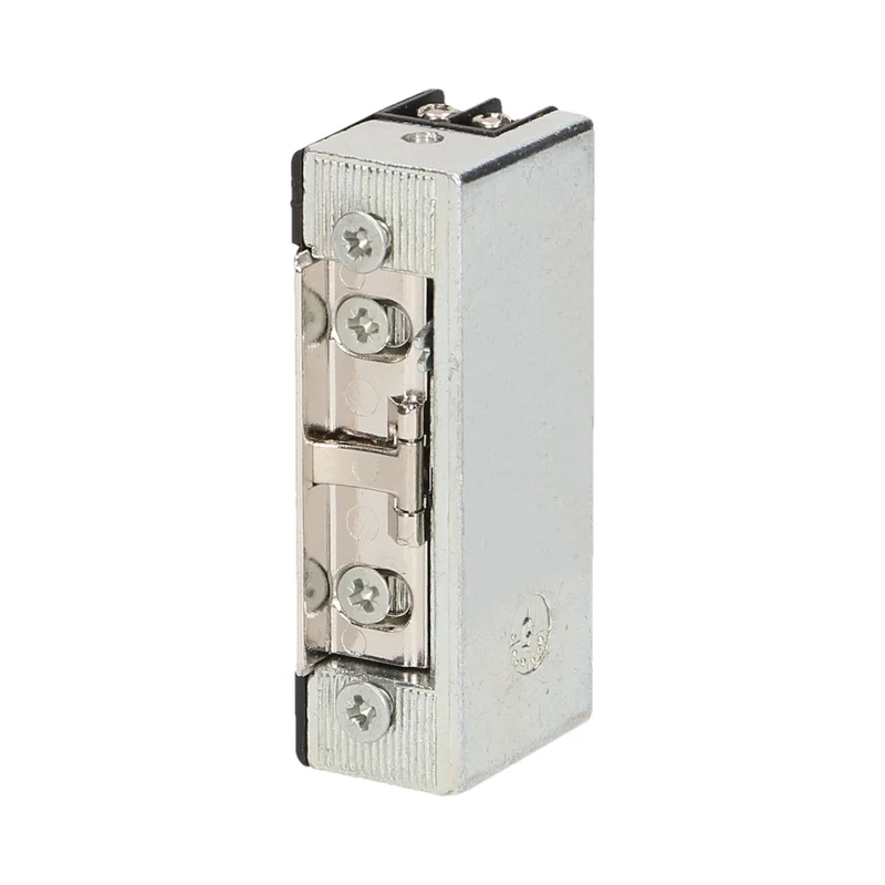 Trano Elektrischer Türöffner 10-24V AC/DC symmetrisch | Links/Rechts einstellbar | Zamak Legierung | 280mA 12V DC | mechanische Entriegelung