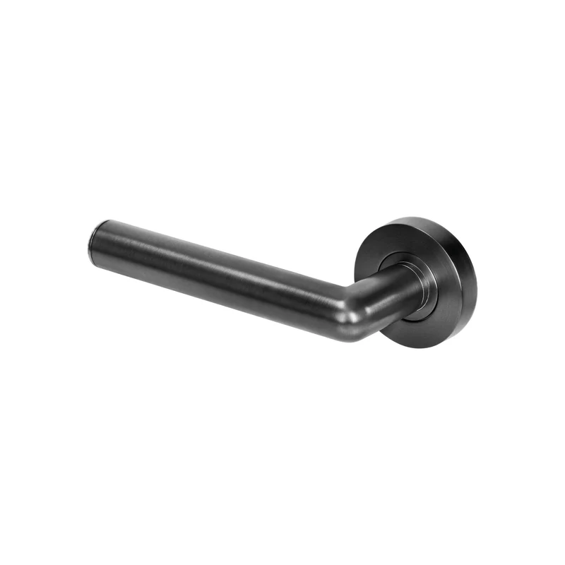 Trano Smart Griff, Elektronische Drückergarnitur mit PIN & Bluetooth 4.0 – IP44, für Türen 38–58 mm, schwarz oder silber, beleuchtet, 2×CR2