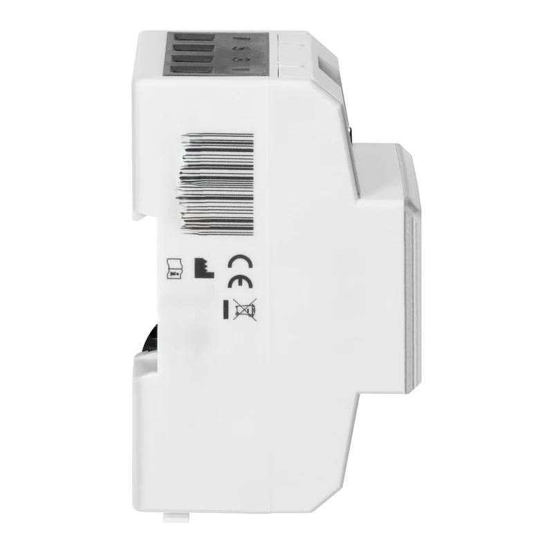Trano 3-Phasen Energiezähler MID 80A | LCD 6+2 | DIN-Schiene 4,3 Module | 3x230/400V AC | IR-Schnittstelle | S0 Impuls | IP51 | EN 50470-3