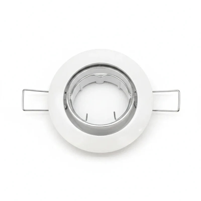 GU10 GU5,3 Einbaustrahler Weiß – schwenkbar – 230 V – Aludruckguss – Made in Italy