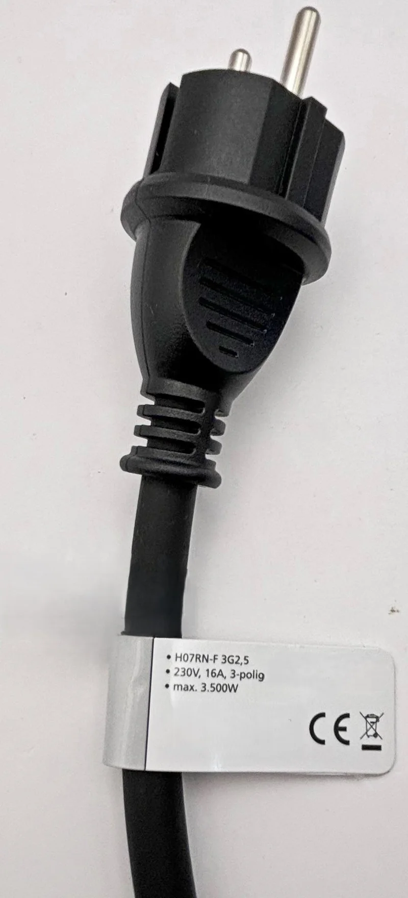 Trano CEE Adapter 230V 16A IP44 – Schutzkontakt-Stecker/Kupplung auf CEE – 0,35m H07RN-F 3G2,5 – Camping Wohnwagen Caravan