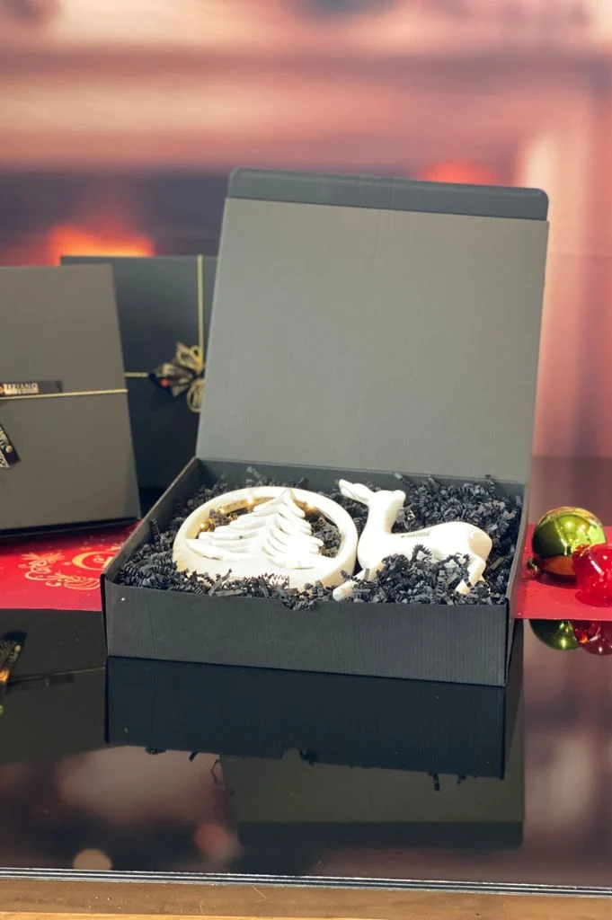 Geschenkbox Dekobaum Joya im Ring+Hirsch Riola