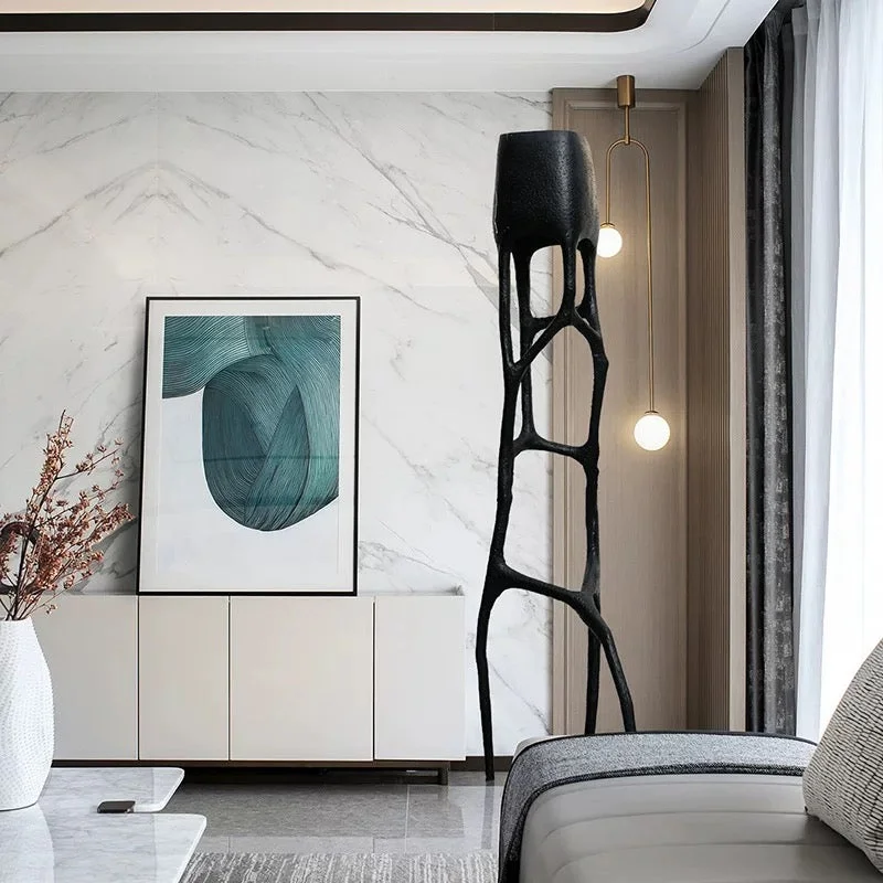 Abstract Fiberglass Floor Lamp | CL002