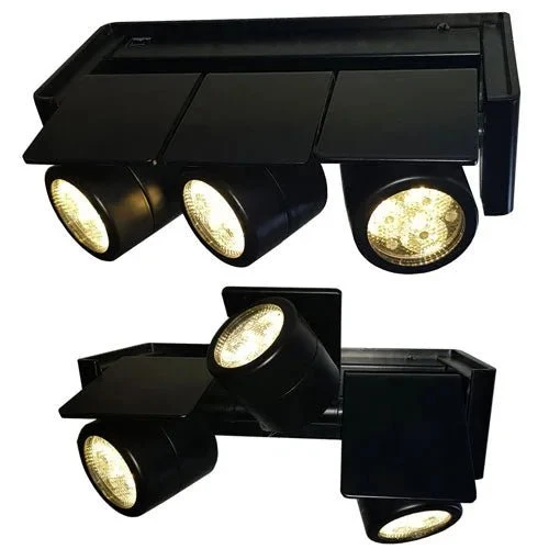 27W LED Wand- & Deckenstrahler GOLF – 3-flammig, schwarz, 3000K, Profi-Objektstrahler Made in Italy von Segno