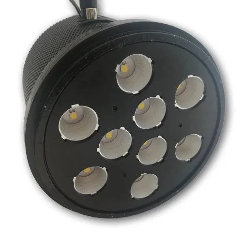 36W LED Decken- & Wandstrahler HIX Schwarz – 4100 lm · neutralweiß · dreh- & schwenkbar