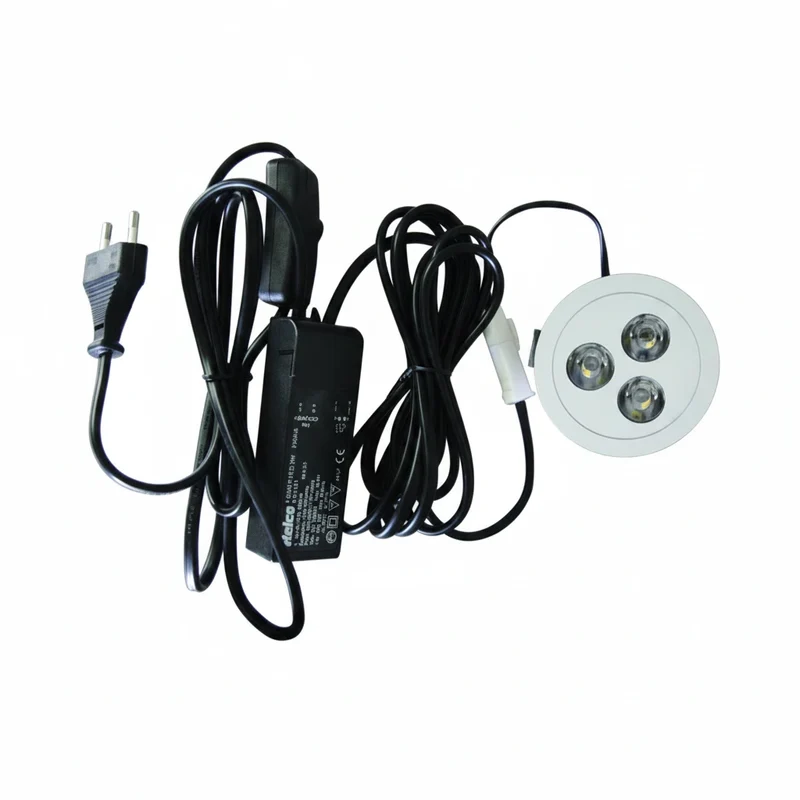 Power LED Einbaustrahler 3 W 6500 K – Rio Kit – inkl. Treiber – IP43