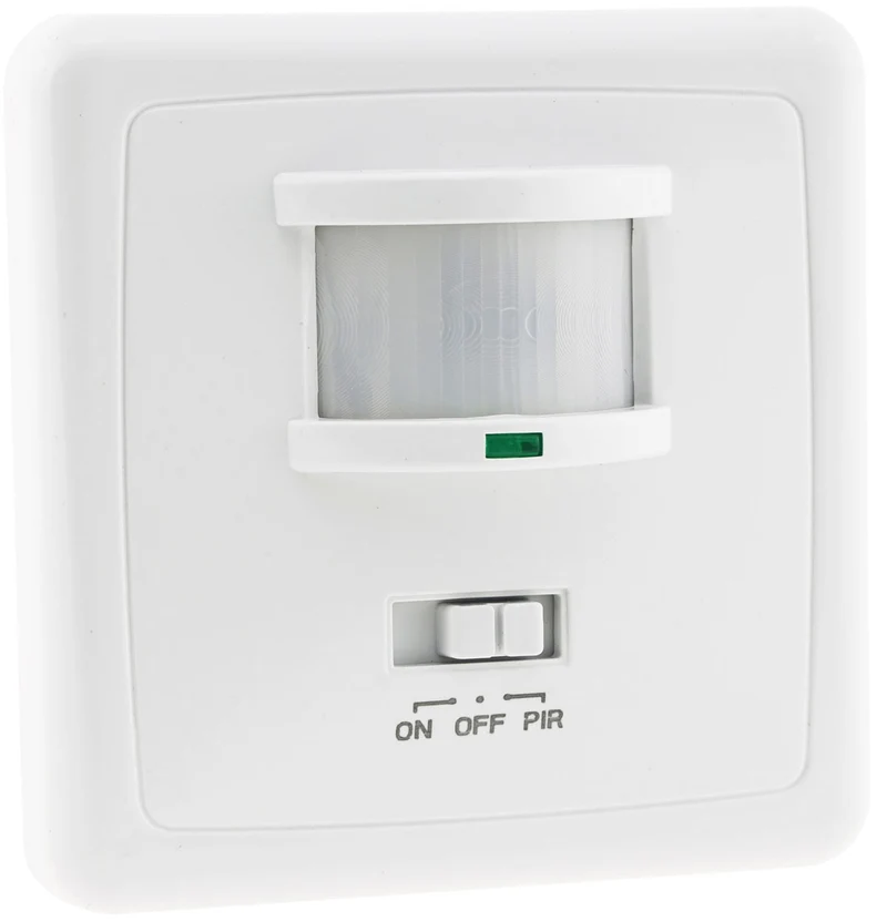 Trano PIR Bewegungsmelder UP 160° LED geeignet, 2-/3-Draht, 230V, IP20, weiß, Ø60mm, 1–500W