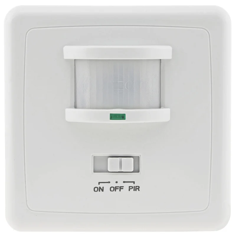 Trano PIR Bewegungsmelder UP 160° LED geeignet, 2-/3-Draht, 230V, IP20, weiß, Ø60mm, 1–500W