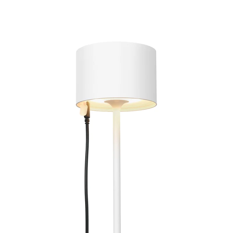 Mobile LED-Tischleuchte FAROL weiß Blomus