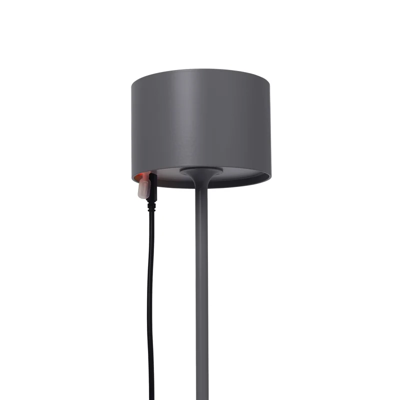 Mobile LED-Tischleuchte FAROL warm grey Blomus