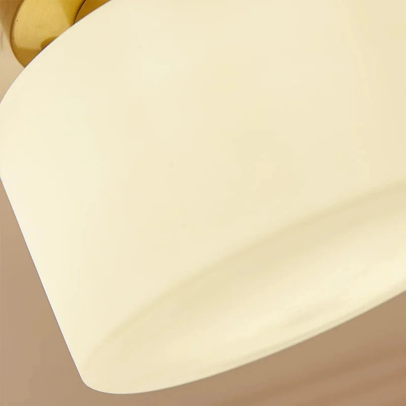 Modern Brass & Glass Flush Mount | CLBB8501