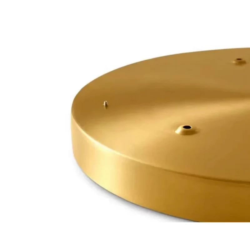 Modern Minimalist Brass Flush Mount | CLMMC