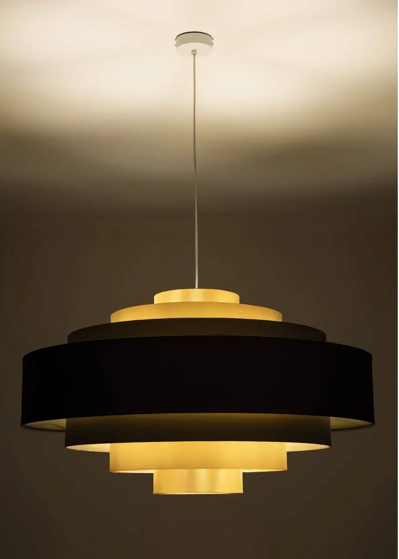 Tiered Brass Pendant | CL85070N