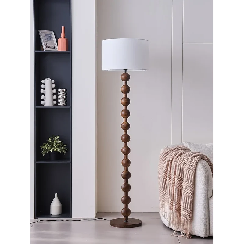 Wood-Tone Floor Lamp | Smart Control | CL40XZ8