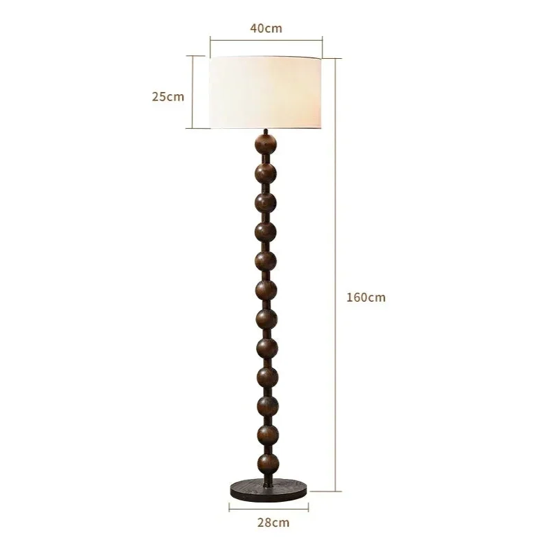 Wood-Tone Floor Lamp | Smart Control | CL40XZ8