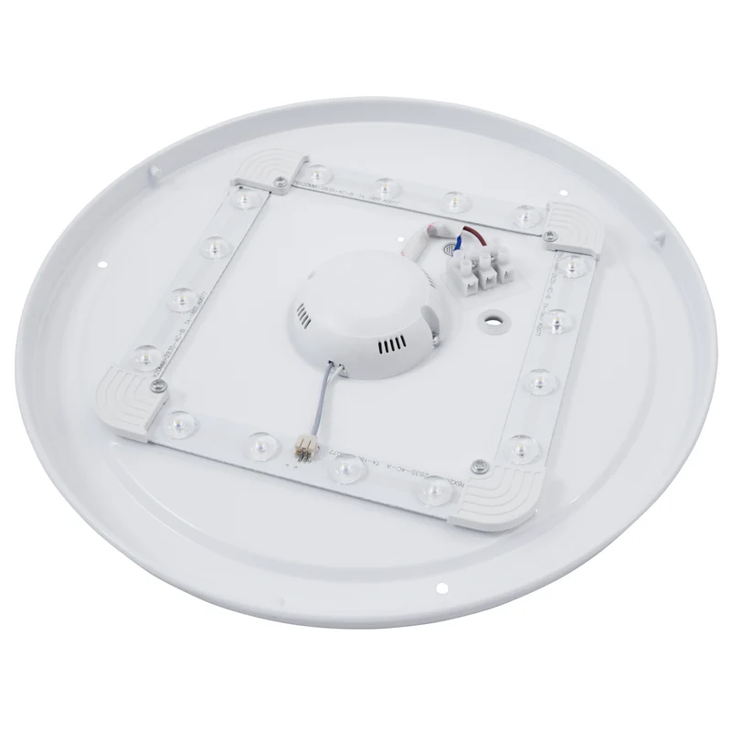 Trano LED-Deckenleuchte 18W mit HF-Bewegungsmelder, 1440lm, 3000K Warmweiß, Ø33cm, Flurleuchte, Dielenlampe, Wand- und Deckenmontage, 220-240V, Energieklasse F