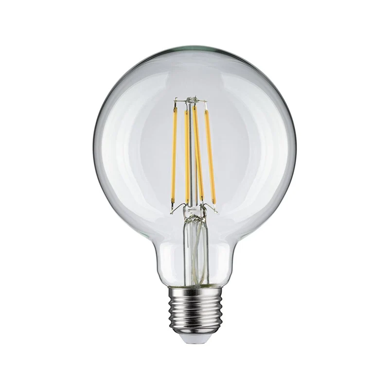 E27 7,5W LED Globe Filament 4000K Klar