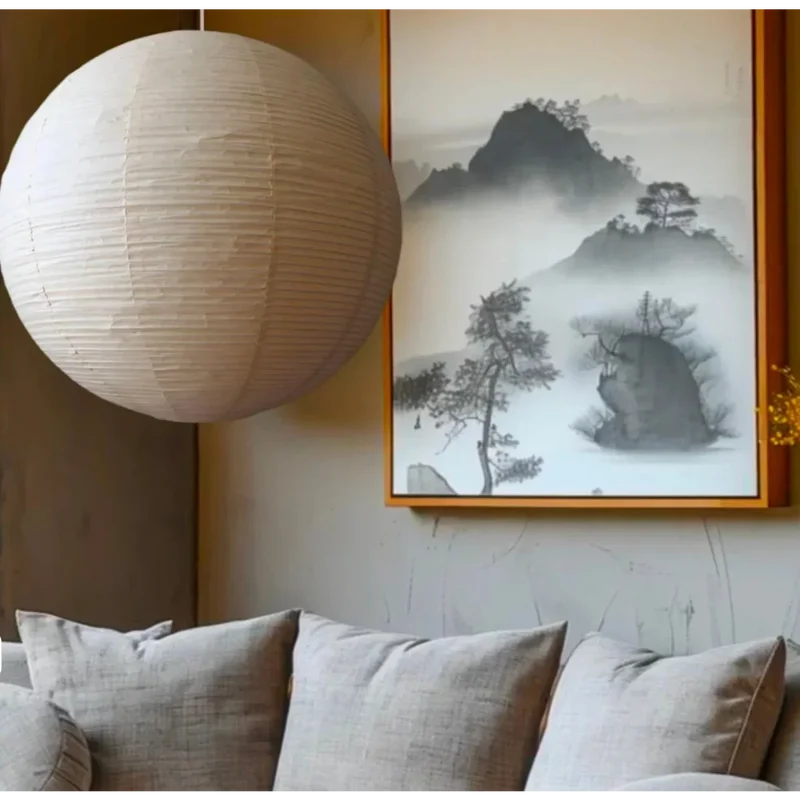 Washi Paper Lantern Pendant | Round | CL03217