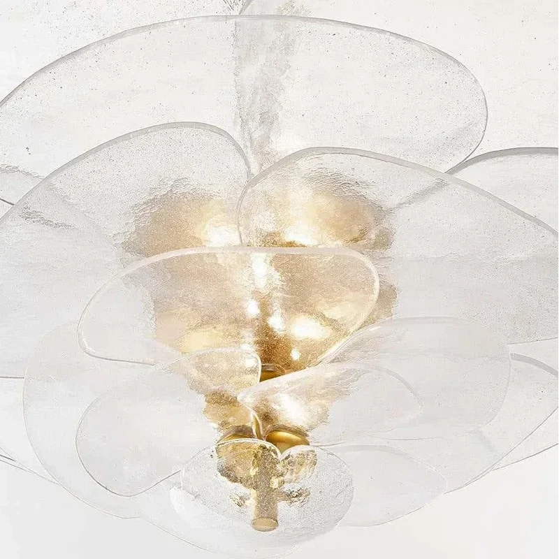 Fiore Chandelier | Glass Pink Petals | CLZL896620