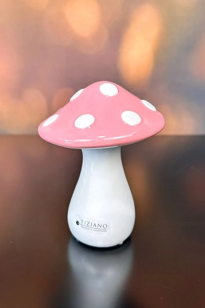 Dekoset Sendina mit Eulen Bruneta und Pilz Ponti pink