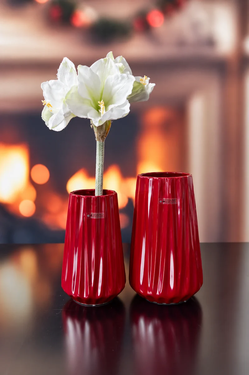 Vase Siena rot