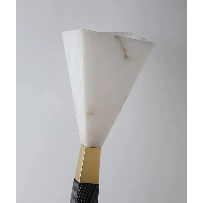 Sculptural Floor Lamp | Black & Gold | CLZX89550