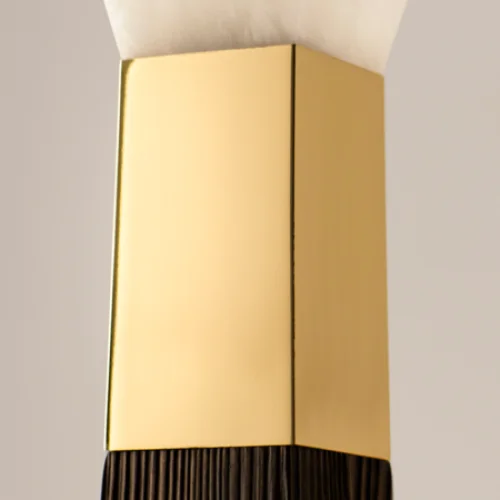 Sculptural Floor Lamp | Black & Gold | CLZX89550