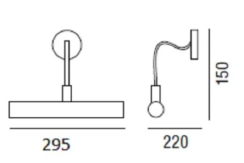 Bilderleuchte & Spiegellampe Morrison weiß – Retro Wandlampe 2× E14 – verstellbar
