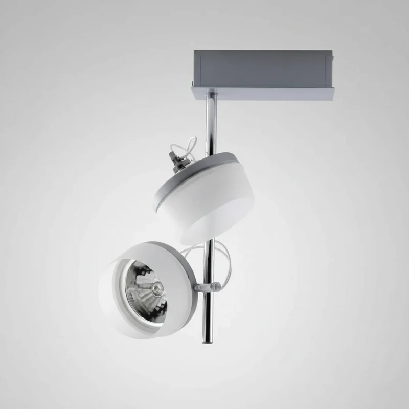 30 W LED Deckenleuchte Nota C2 silber dimmbar Ø125 mm – Ø 12,5 cm cm | Relco S.r.l