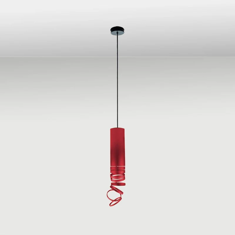 Pendelleuchte Decompose, rot (Ausstellungsstück)